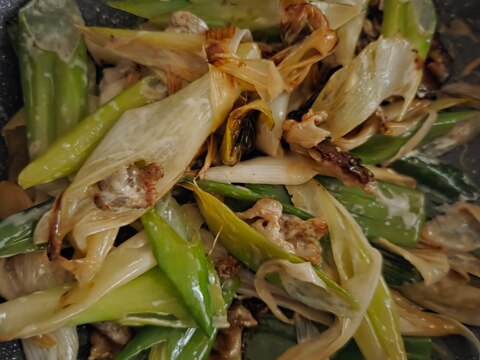 ☆彡 ねぎ豚マヨ炒め